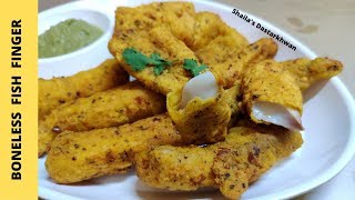 FISH FINGER RECIPE फिश फिंगर रेसिपीفش فنگرRESTAURANT STYLE FISH FILLET RECIPE