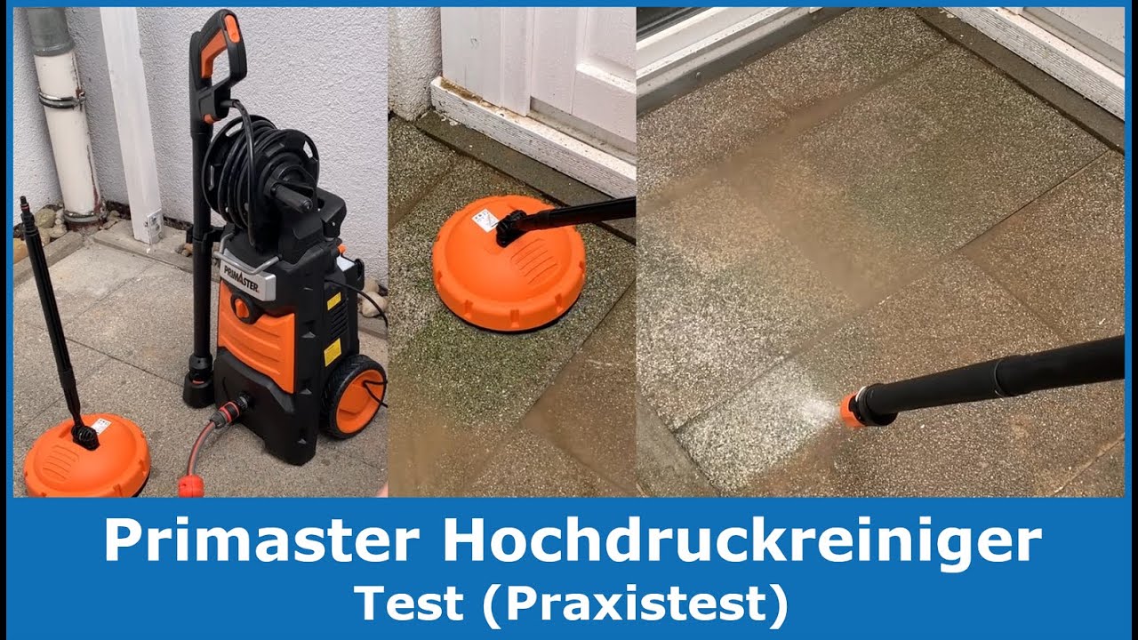Primaster Hochdruckreiniger 3 In 1 Duse Verstellen Primaster Hochdruckreiniger PHB150 || Test (Praxistest) mit