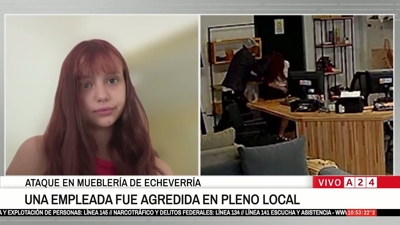 🚨 ROSARIO: HABLÓ LA JOVEN QUE SUFRIÓ EL ATAQUE DE UN HOMBRE EN UNA MUEBLERÍA