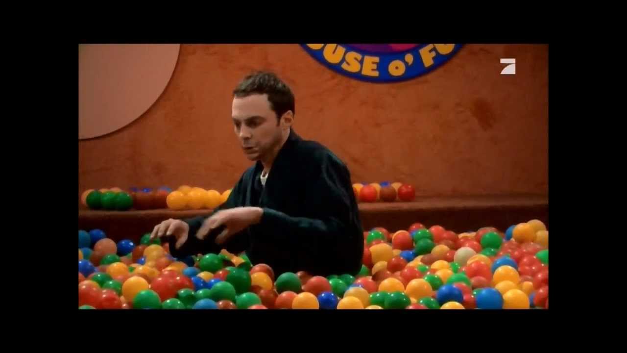 Bazinga Ball Pit Sheldon