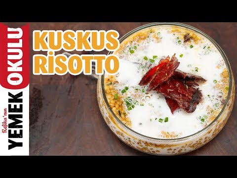 Mantarlı Kuskus Risotto Tarifi | Refotto: Lüks Restoran Yemeği Risottonun Memleketçe Hali