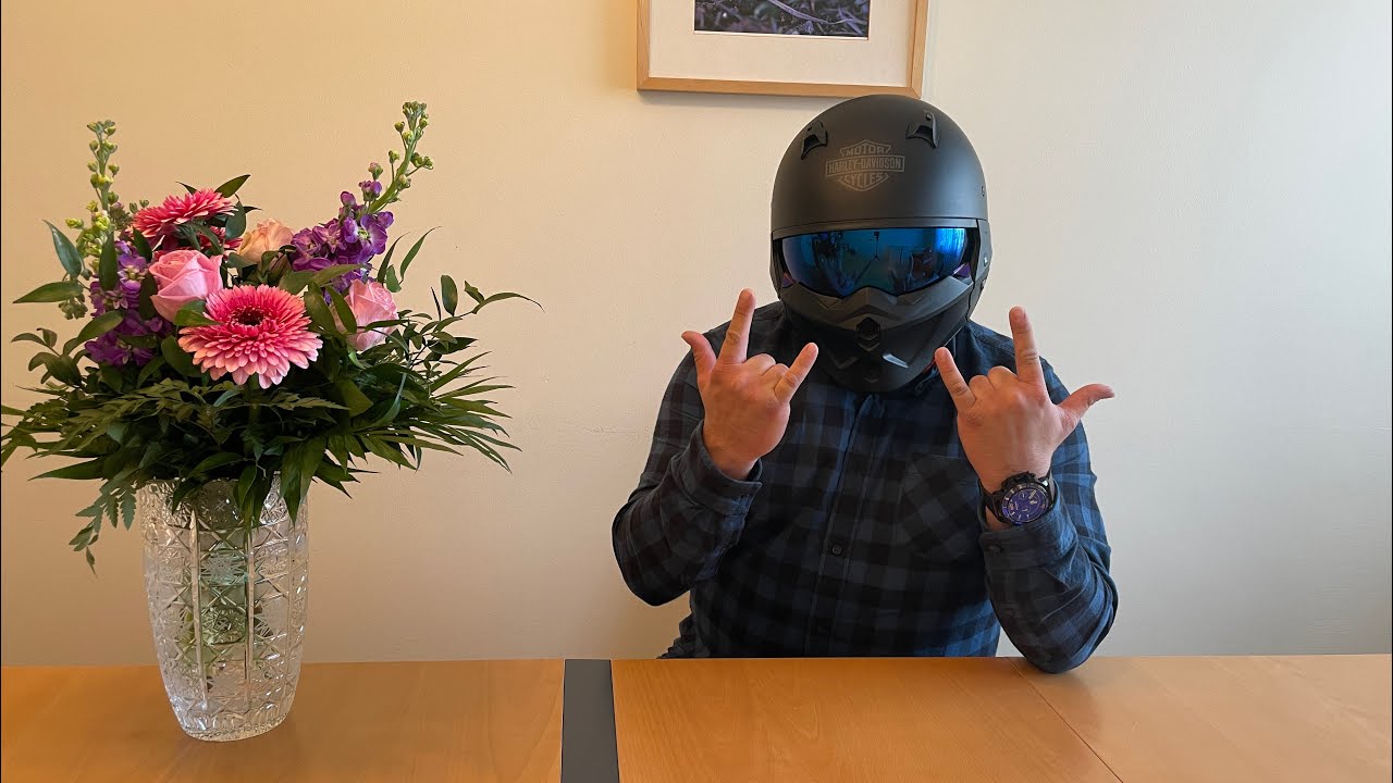 Harley Davidson Helm Gargoyle X07 2in1 Sportster S Nightster Helmet