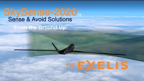 Exelis SkySense 2020H airborne sense-and-avoid (ABSAA) System
