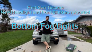1st Gen Tacoma Headlight Upgrade & Turn Signal Relocation Guide