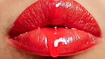 Lips, Teeth, and Tongue Ultra Closeup Macro Shots - Mouth Play ASMR