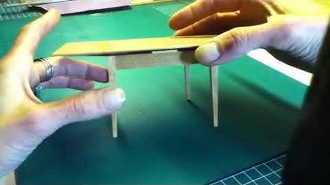 Draw leaf or Dutch pull out table in 1 inch scale