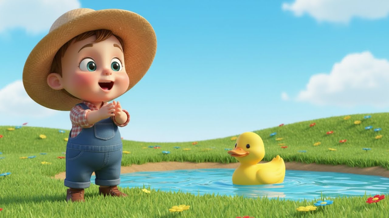 Farm Color Change Animals Song for Kids | Color Learning Song for Kids, Popular Nursery Rhyme