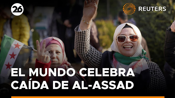 Sirios en el extranjero celebran la caída del derrocado presidente Bashar al-Assad | #Reuters