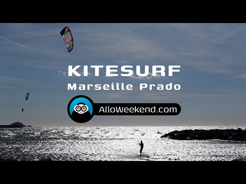 Kitesurf à Marseille à la plage du Prado - Alloweekend