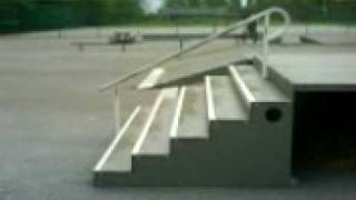 stairs at brandywine YMCA