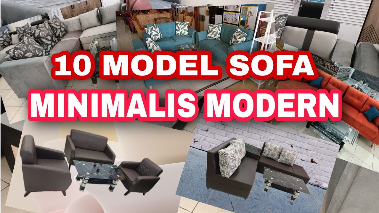 10 MODEL SOFA MINIMALIS MODERN TERBARU