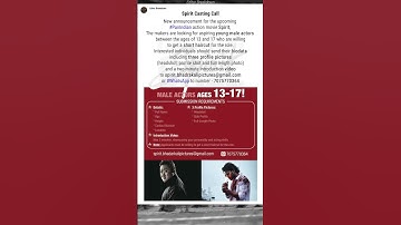 Spirit New Casting Call