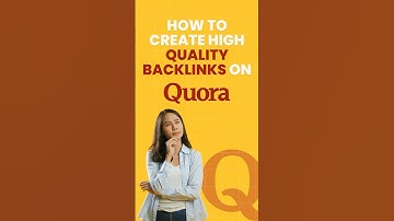 🔥 How to Get High-Quality Backlinks from Quora! 💯 SEO Hack