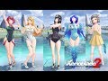 【ゼノブレイド2】水着ドライバー&ブレイドの待機モーション集 Ver.1.5.2【1080p】