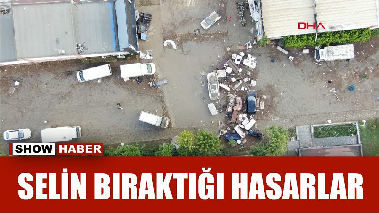 İstanbul'u sel vurdu! MASKO Mobilyacılar Sitesi'nde selin geldiği