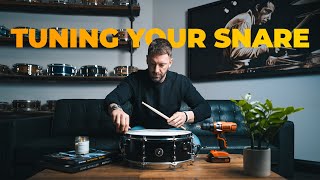 How to Tune Your Snare Drum - Drum Lesson