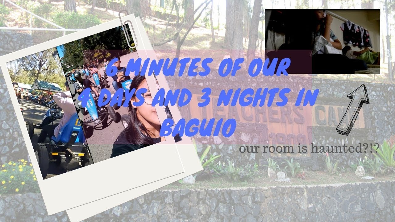 SLEPT IN THE HAUNTED TEACHERS CAMP FOR 3 NIGHTS!!!! | baguio 2k18