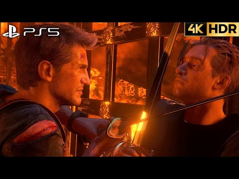 Uncharted 4: A Thief's End (PS5) 4K HDR Gameplay Chapter 22: A Thief's End