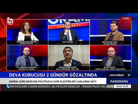 GÜRCAN'IN DIŞ POLİTİKAYA DAİR ELEŞTİRİLERİ CANLARINI SIKTI | EMİN EKMEN HALKTV'DE SORULARI CEVAPLADI