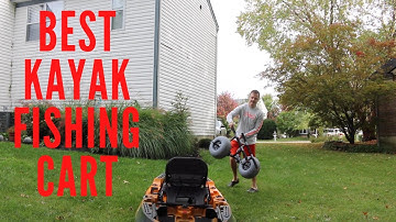 The Best Fishing Kayak Cart On The Market!- Wilderness Systems Heavy Duty Kayak Cart