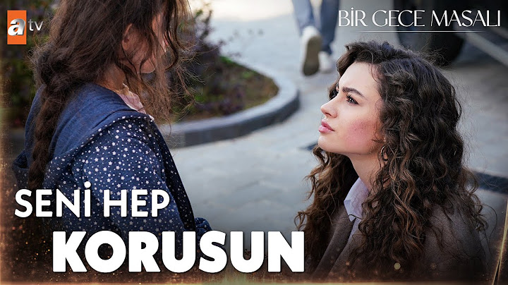 Canfeza'dan duygusal sözler... - Bir Gece Masalı 15. Bölüm