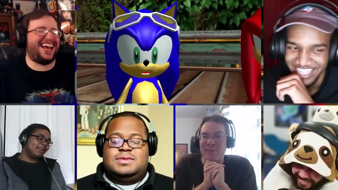 Sonic Riders | Real-Time Fandub Games [REACTION MASH-UP]#2372