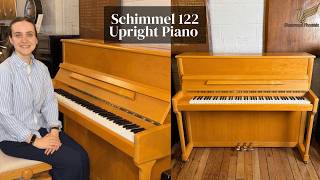 Schimmel 122 Upright Piano Satin Maple | Review & Demo | Sherwood Phoenix Pianos Schimmel 122 Upright Piano Satin Maple | Review & Demo | Sherwood Phoenix Pianos