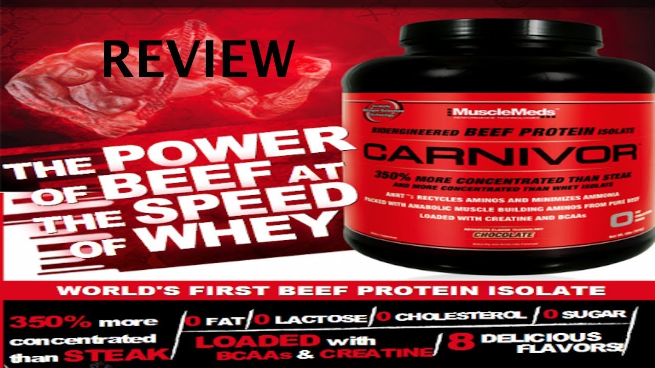 CARNIVOR de MuscleMeds review completo en español. YouTube