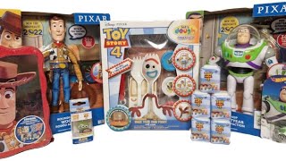 DISNEY PIXAR TOY STORY 4 UnboxingToys Review Asmr. Brinquedos revisão.