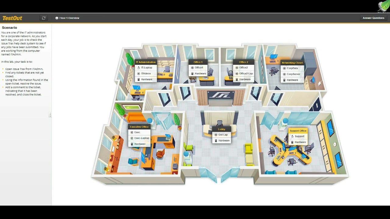 3.4.3 solutions test out lab compTIA