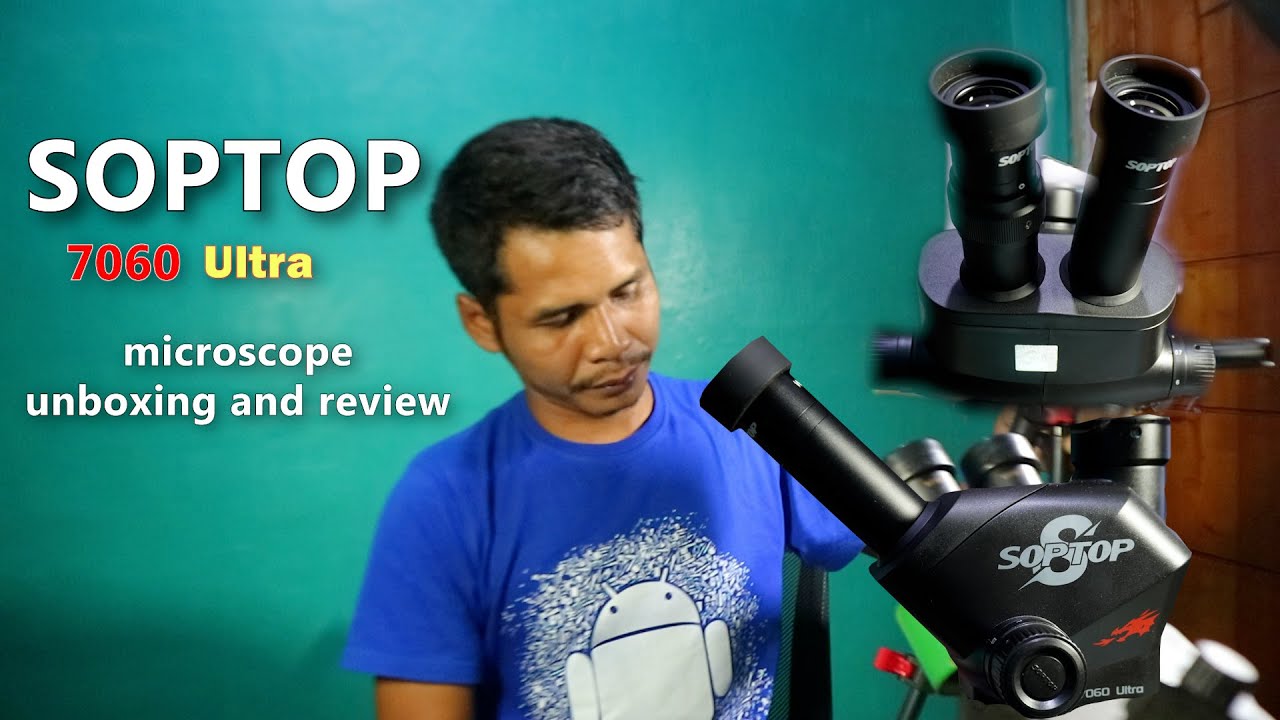 alat bantu di bidang perbaikan hardware.  miroscope SOPTOP7050 ultra middle class. unboxing fullset
