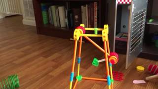 Tinker toy double pendulum
