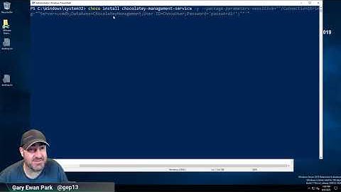 Chocolatey in the Organisation - Set up CCM Web