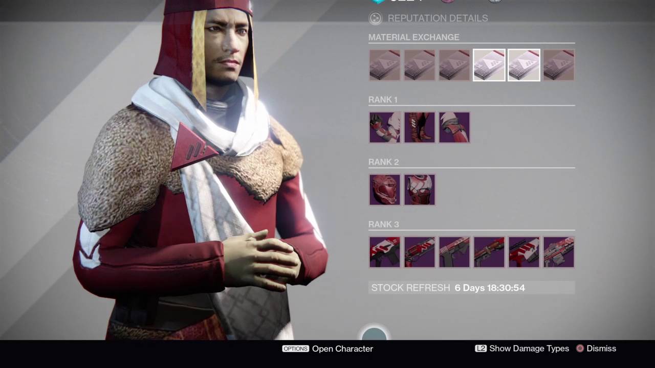 Vendor roll Appellant III get before Rise of Iron reset