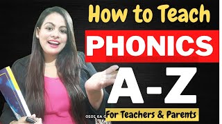 Phonics for beginners || Phonic Sounds || बच्चों को Phonics कैसे सिखाएँ || How to teach Phonics