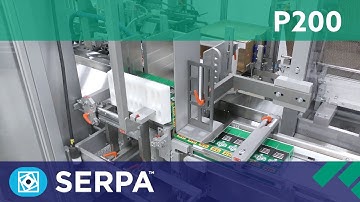 P200 Side Load Case Packer running tobacco product cartons