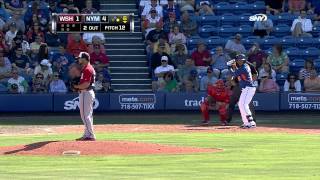 MLB 2014 Spring Training 2014 02 28 Nationals@Mets 720p