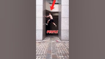 Leer in slechts 5 minuten klimmen op een muur Parkour😱
