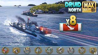 Друид: Агрессивная банда эсминцев [SEEYA] - World of Warships