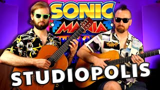 Sonic Mania - Studiopolis Zone Act 1 - Acoustic/Classical Guitar Cover - Super Guitar Bros