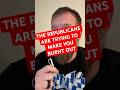 Republicans are trying to make you burn out.