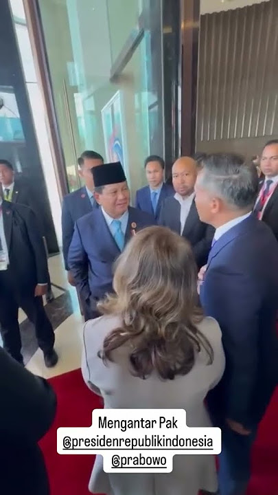 Usai agenda di Malaysia, Bapak Presiden lanjut ke negara berikutnya.#prabowosubianto