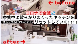 【コロナ】病み上がり荒れたキッチンをリセット!!!!コストコ購入品をストック!!!!