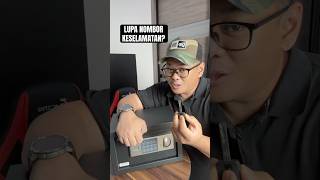 Lupa nombor keselamatan? Tak perlu risau! Boleh buka guna kunci juga!