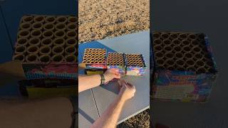Battle of Colors x 3 from two different brands #fireworks #pyrotechnics