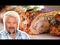 Guy Fieri Tries an "Out-of-Bounds" Prosciutto Bread (from #DDD) | Food Network