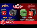 Battle cubes marvel unboxing avengers vs spiderman    colorbaby