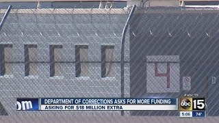 Department of Corrections asks for more money