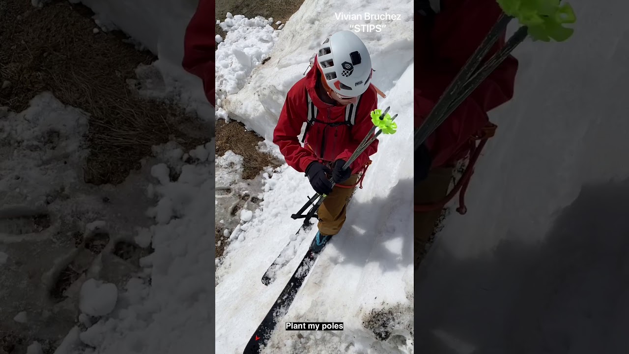 Comment dÃ©chausser ses skis en Pente Raide