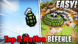 Top 3 Waffen Command Block Befehle die du noch nicht kennst Bedrock Tutorial screenshot 1